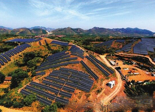 昔日荒山披上&ldquo;光伏鎧甲&rdquo;