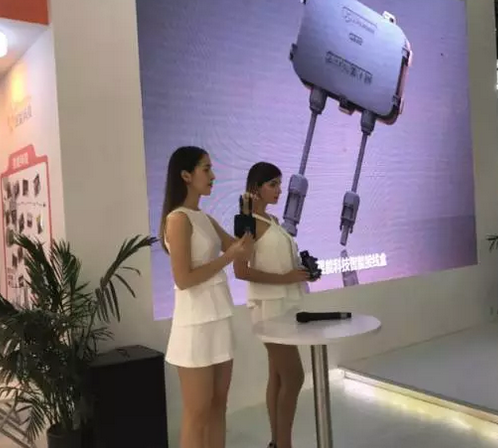 驚！SNEC展會出現(xiàn)史前動物 暴龍帶你逛展會