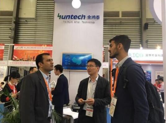 新品發(fā)布，無人機(jī)展示     金鴻泰驚艷亮相SNEC 2017