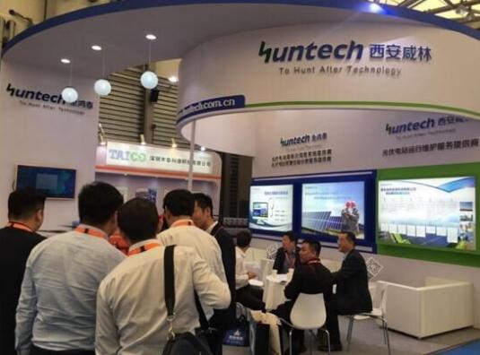 新品發(fā)布，無人機(jī)展示     金鴻泰驚艷亮相SNEC 2017