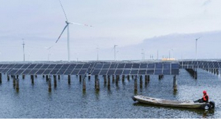 &ldquo;水務+光伏&rdquo;，漁光一體效益雙贏