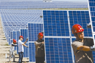 發(fā)展綠色能源 造福千家萬戶&mdash;&mdash;草原深處有光伏