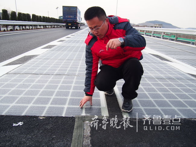 濟(jì)南全球首條光伏高路公路遭損壞 系專業(yè)團(tuán)隊(duì)偷技術(shù)？