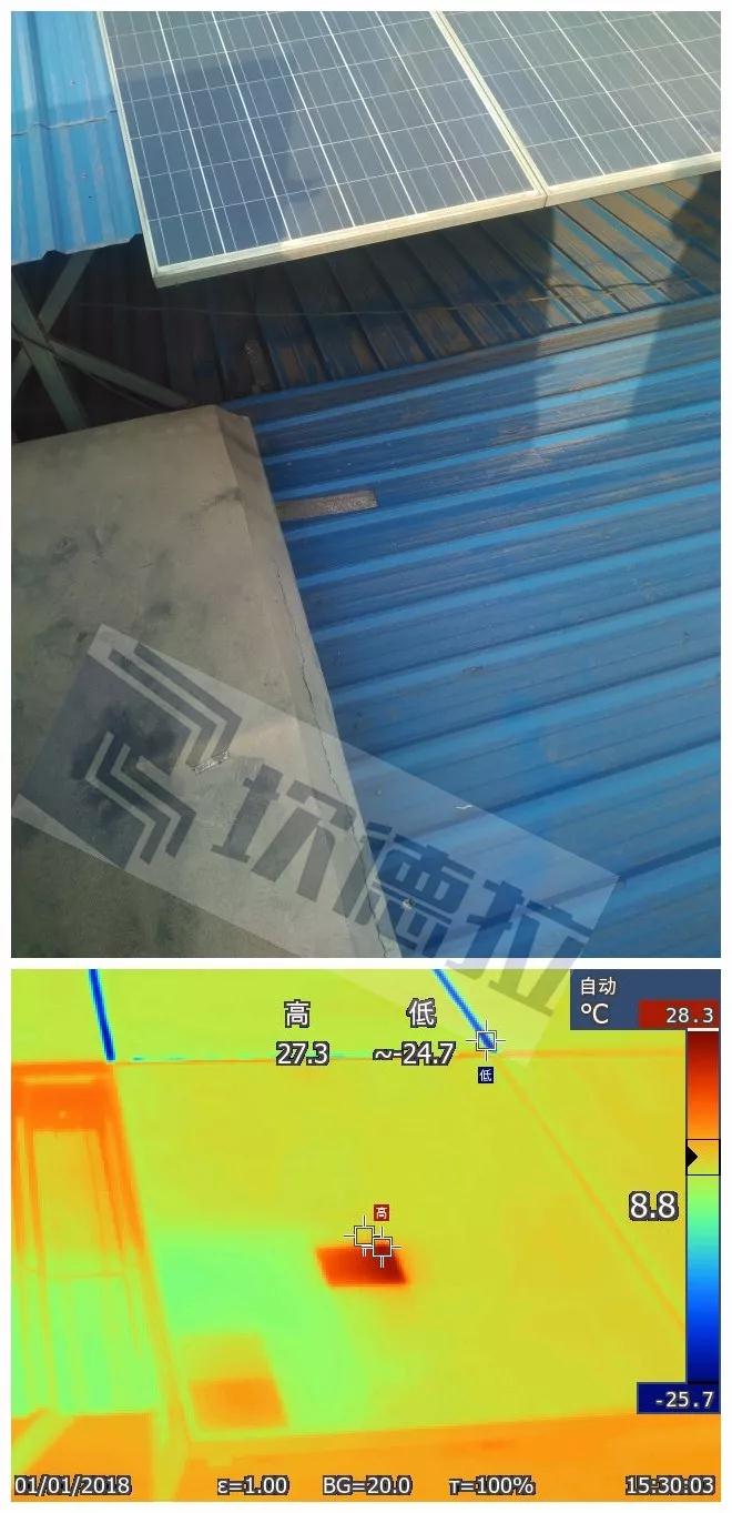 寒冷！光伏組件熱斑溫度實(shí)測！