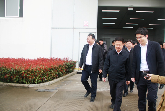 市委書(shū)記蒞臨錦浪科技指導(dǎo)工作！