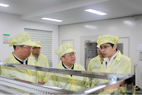 市委書(shū)記蒞臨錦浪科技指導(dǎo)工作！