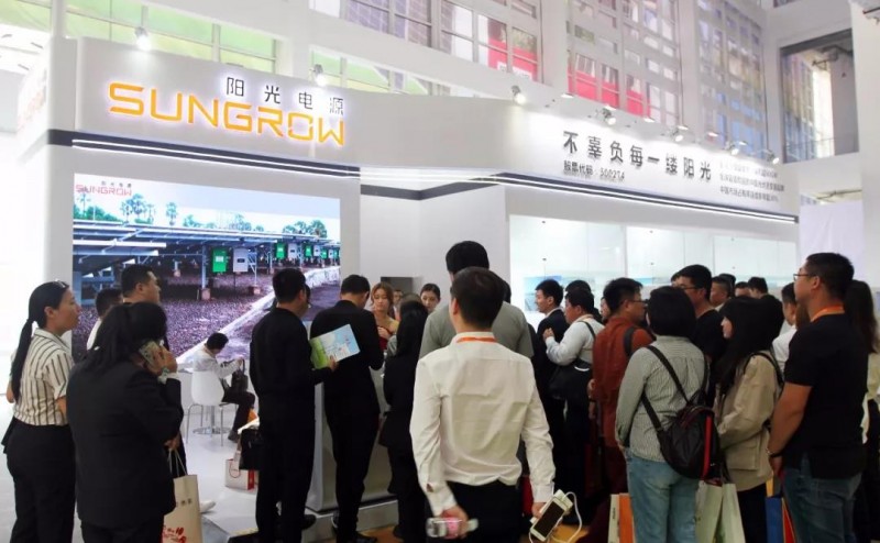 陽光電源添彩2018濟(jì)南展，分布式逆變備受全場矚目！
