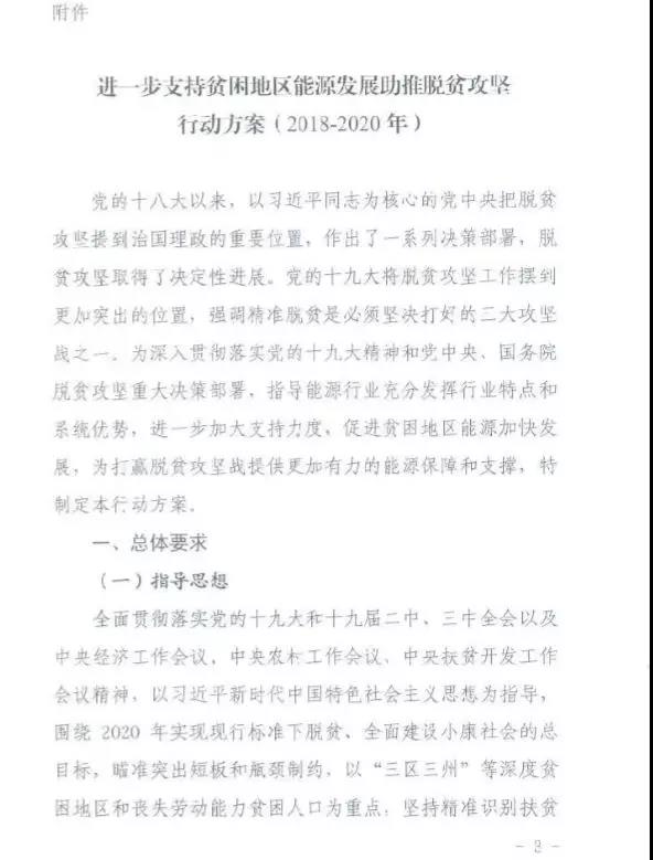 重磅！國(guó)家能源再發(fā)文，確保光伏扶貧優(yōu)先上網(wǎng)和全額收購(gòu)！