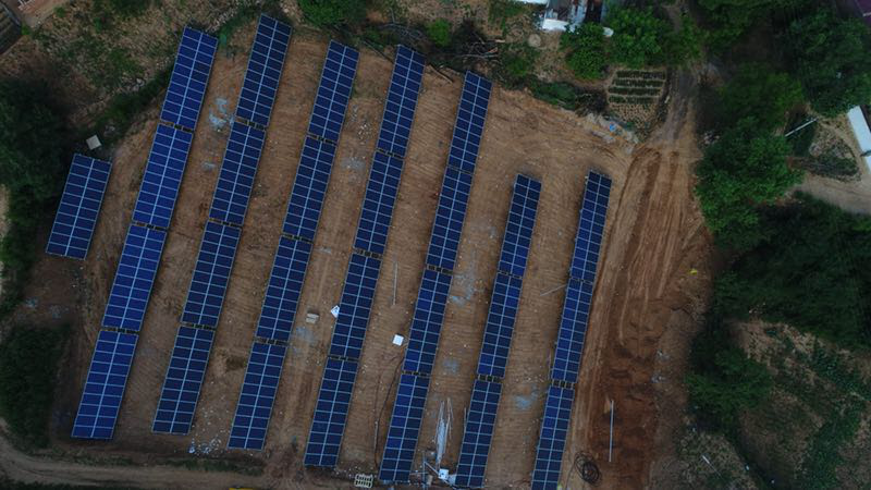 首航新能源助力16個(gè)村8MW光伏扶貧電站建設(shè)，貧困戶脫貧致富指日可待