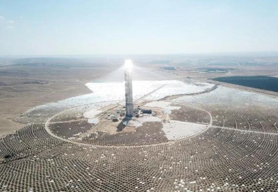 壯觀！250米世界最高塔以色列AshalimB光熱電站即將投運