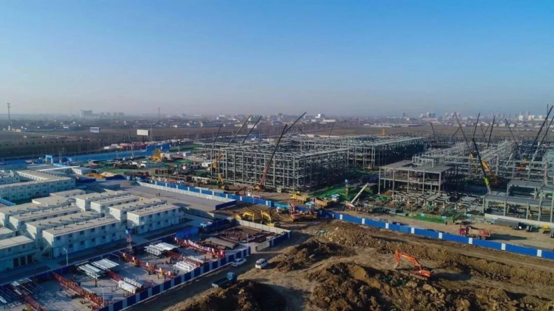 &ldquo;科華速度&rdquo; 助力雄安第一標(biāo)萬(wàn)廈拔起