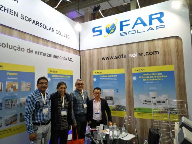 首航新能源亮相巴西太陽能光伏展，逆變器產(chǎn)品受青睞