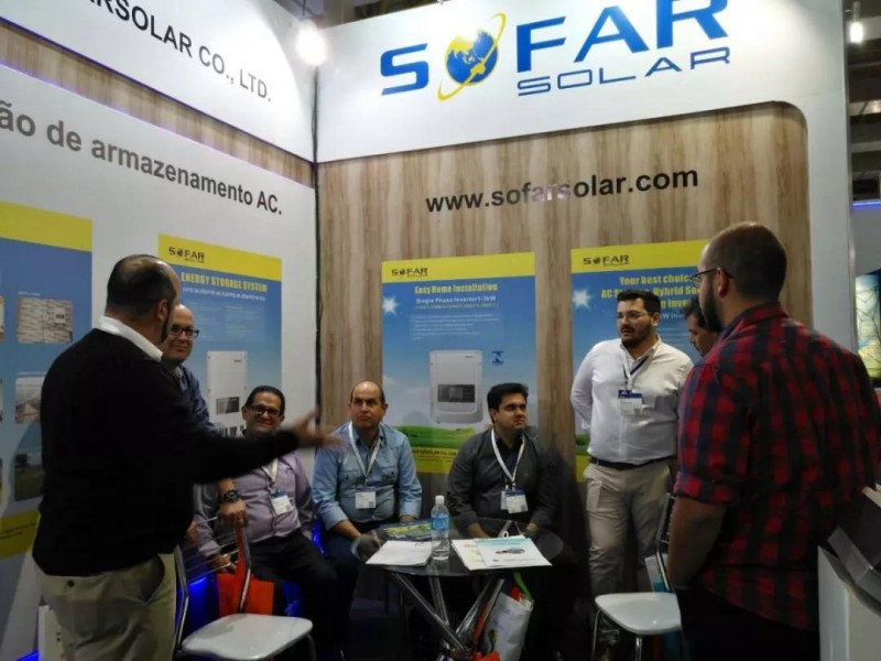 首航新能源亮相巴西太陽能光伏展，逆變器產(chǎn)品受青睞