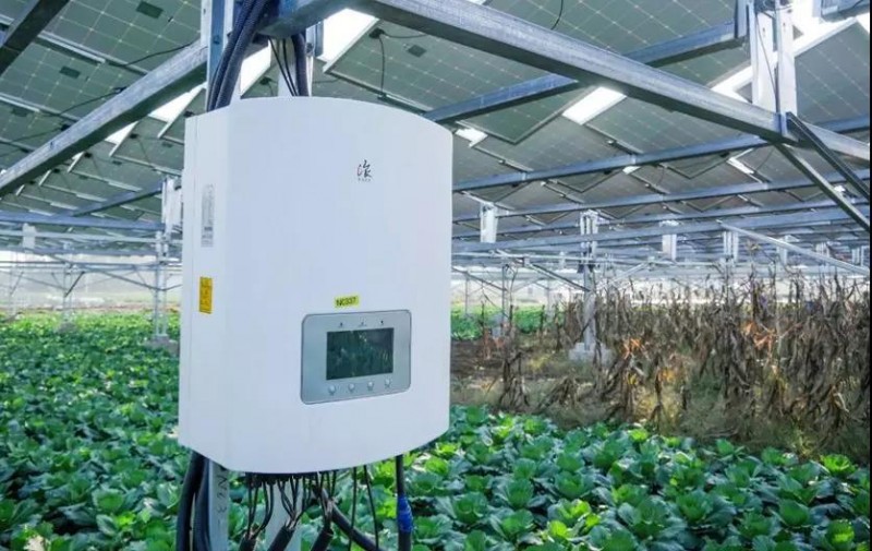 　　據(jù)央視記者報道，近日，錦浪科技助力湖北省宜城王集鎮(zhèn)觀音村，采用典型的&ldquo;農(nóng)光互補(bǔ)&rdquo;模式，實(shí)現(xiàn)了全村人共同&ldquo;生態(tài)收益&rdquo;的目標(biāo)，引起了廣大人民群眾的熱烈反響。 　　 　　走進(jìn)光伏電站區(qū)，首先映入眼簾的是一片藍(lán)汪汪的光伏海洋，一望無際，若是走近仔細(xì)一看，才發(fā)現(xiàn)這么一大片區(qū)域里不完全是光伏板，原來在光伏板下邊還有另一片&ldquo;柳暗花明&rdquo;的天地，綠油油的青菜鋪滿整塊地面實(shí)在好看極了。 　　 　　據(jù)記者報道，這便是觀音村這兩年響應(yīng)國家&ldquo;精準(zhǔn)扶貧&rdquo;和&ldquo;光伏扶貧&rdquo;政策，投資2億元建成20MWP&ldquo;農(nóng)光互補(bǔ)&rdquo;地面光伏電站。此電站光伏支架采用的是同景新能源的跟蹤支架，逆變器采用了錦浪科技公司的50kW逆變器，以它相對較小的外形，為運(yùn)輸免去了不少成本，提供了便捷安裝；4路MPPT接入，每路額定28.5A，兼容大功率組件，設(shè)計更靈活；充分的冗余設(shè)計保障逆變器長壽命可靠運(yùn)行。 　　 　　同景新能源有限公司總經(jīng)理郤維平在現(xiàn)場對記者解釋，&ldquo;我們主要的優(yōu)勢是跟蹤，我們有500臺跟蹤器可以自動跟蹤，也就是我們常說的&lsquo;光伏板跟著太陽走&rsquo;，這樣他與其它電站相比，它是固定式的，我們的發(fā)電量同比要增加20%。&rdquo;他接著說道，&ldquo;我們不破壞土地，活動支架，我們平時看到的可能都是打樁式的，而我們這個是小水泥塊，直接放在土地表面，可以自由移動。&rdquo;這種獨(dú)特安全的安裝方式得到農(nóng)民的大力支持。 　　 　　據(jù)現(xiàn)場村民說，這里的主要農(nóng)作物有黃精，桔梗，花生，魔芋等，以黃精價值尤為突出，黃精作為一種名貴藥材喜歡蔭涼，所以光伏板既全方位吸收了太陽能，又很好的為農(nóng)作物起到了遮陽的作用；它的生長周期需要兩三年，然而價值非?？捎^，給他們帶來相當(dāng)不錯的收益。 　　 　　王集鎮(zhèn)觀音村這種典型的&ldquo;農(nóng)光互補(bǔ)&rdquo;模式，正是利用較少的投資獲得更多的利益，實(shí)現(xiàn)了&ldquo;光伏脫貧&rdquo;的&ldquo;生態(tài)效益&rdquo;的目的，還讓當(dāng)?shù)剞r(nóng)民每年有了一份固定的收入。據(jù)統(tǒng)計，一畝地一年能收入5萬元，人均年收入可達(dá)2.5萬元以上。 　　 　　國家近年來推行的&ldquo;光伏扶貧&rdquo;政策越來越深入人心，讓一批又一批的農(nóng)民走上了脫貧致富的道路，我們也希望更多的農(nóng)民能夠利用這種&ldquo;農(nóng)光互補(bǔ)&rdquo;的模式，早日擺脫貧困生活，實(shí)現(xiàn)共同富裕。