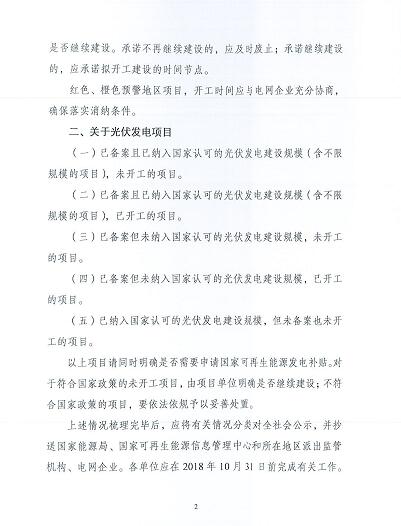 國家能源局新動作！對全國光伏項目進行摸底排查！10月底完成