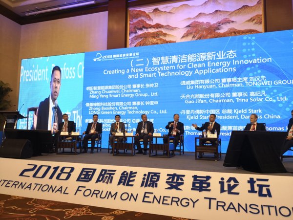 天合光能高紀(jì)凡出席&ldquo;一帶一路&rdquo;能源部長會議