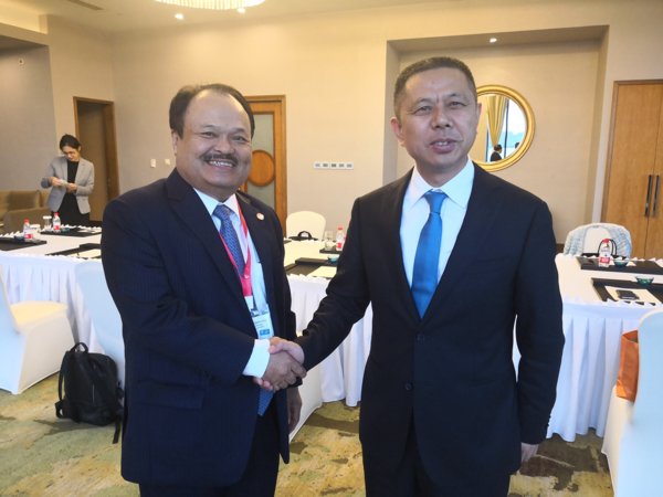 天合光能高紀(jì)凡出席&ldquo;一帶一路&rdquo;能源部長會議