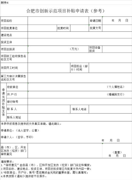 安徽合肥申報2018年第三批光伏度電補貼目錄、光儲系統(tǒng)應用、創(chuàng)新示范項目